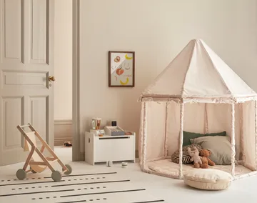 Namiot domek dla dzieci Kid's Base - Naturalny biały - Kid's Concept