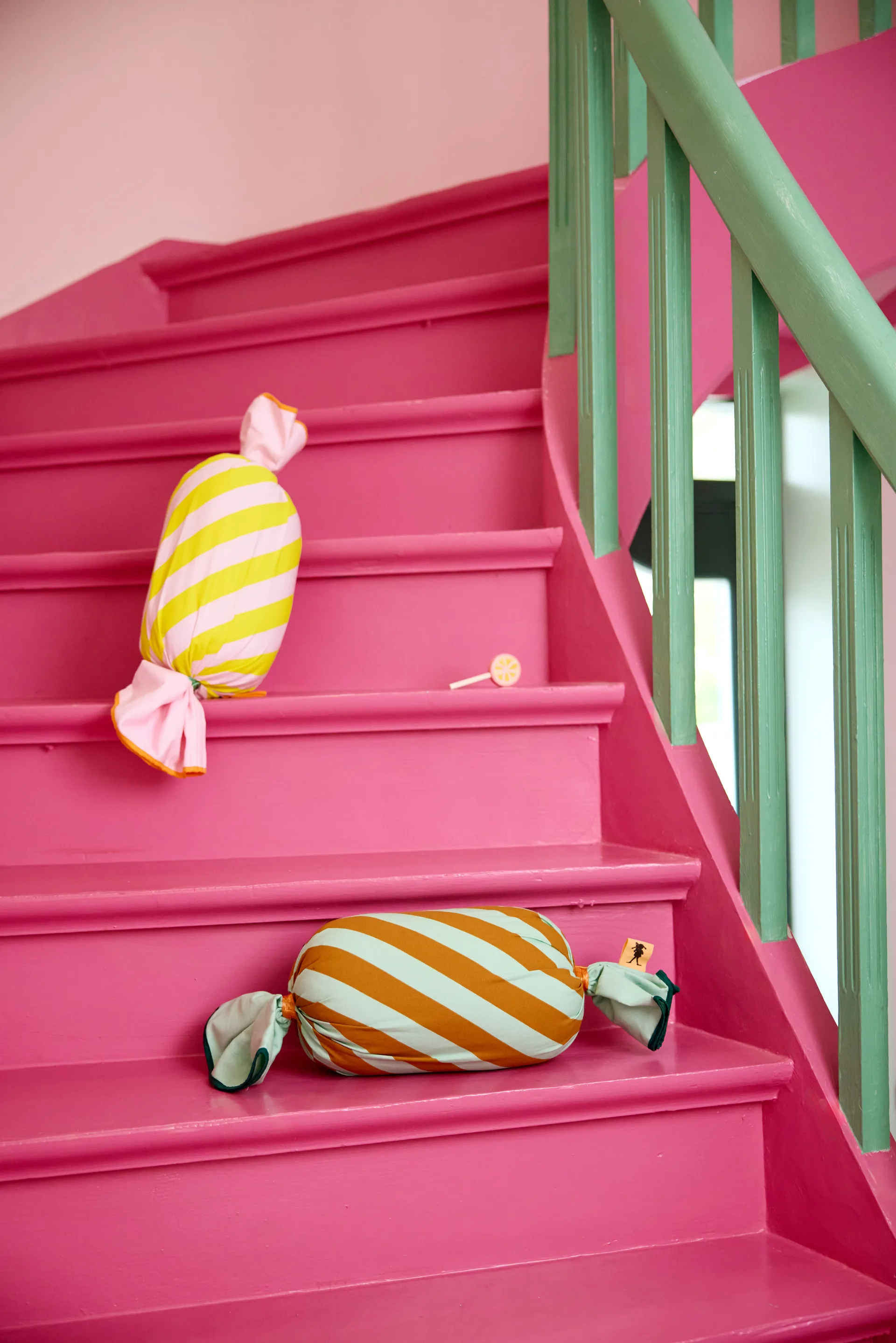 Poduszka cukierek Pippi, Różowy Kid's Concept