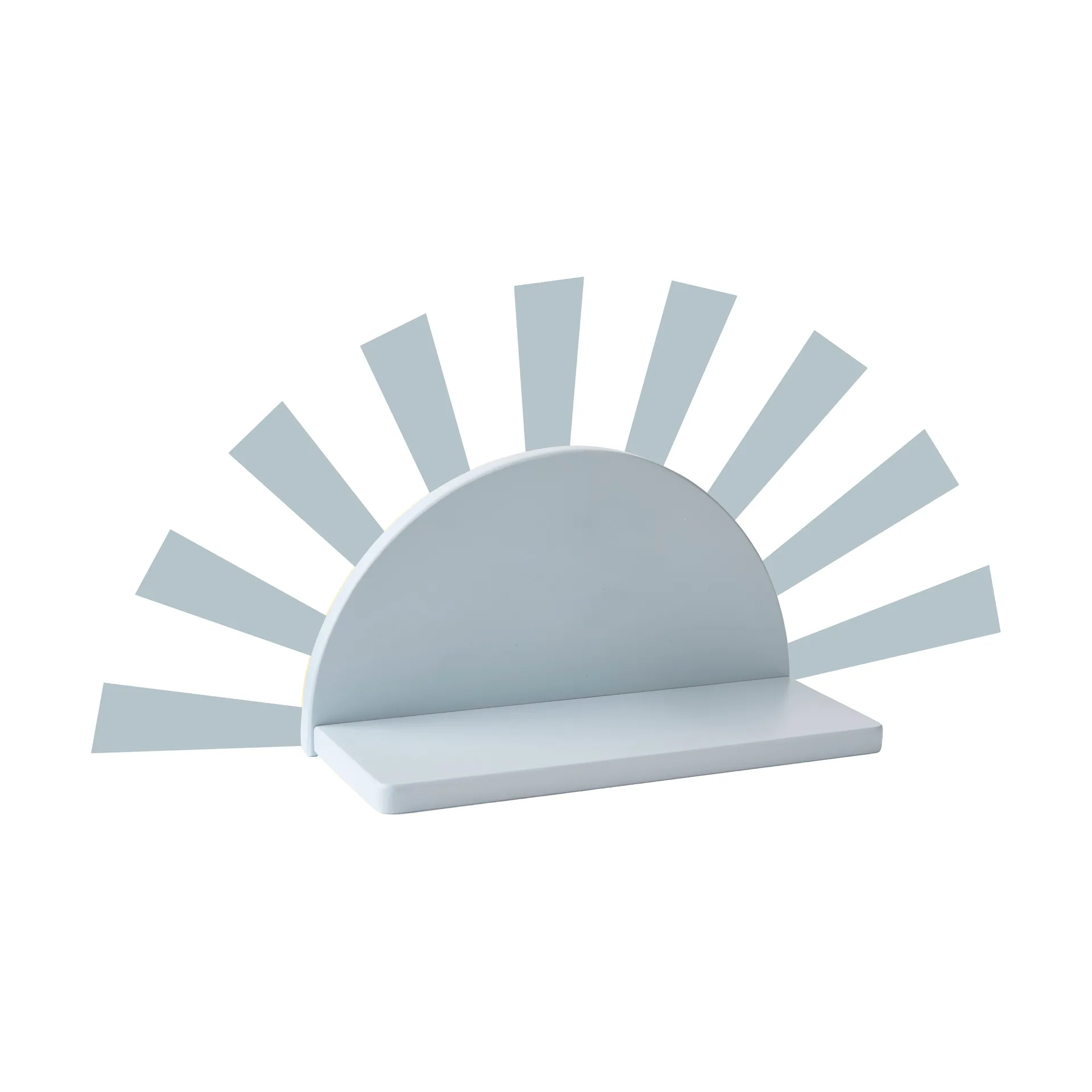 Półka okrągła Star z naklejkami, Niebieski Kid's Concept