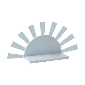 Półka okrągła Star z naklejkami - Niebieski - Kid's Concept