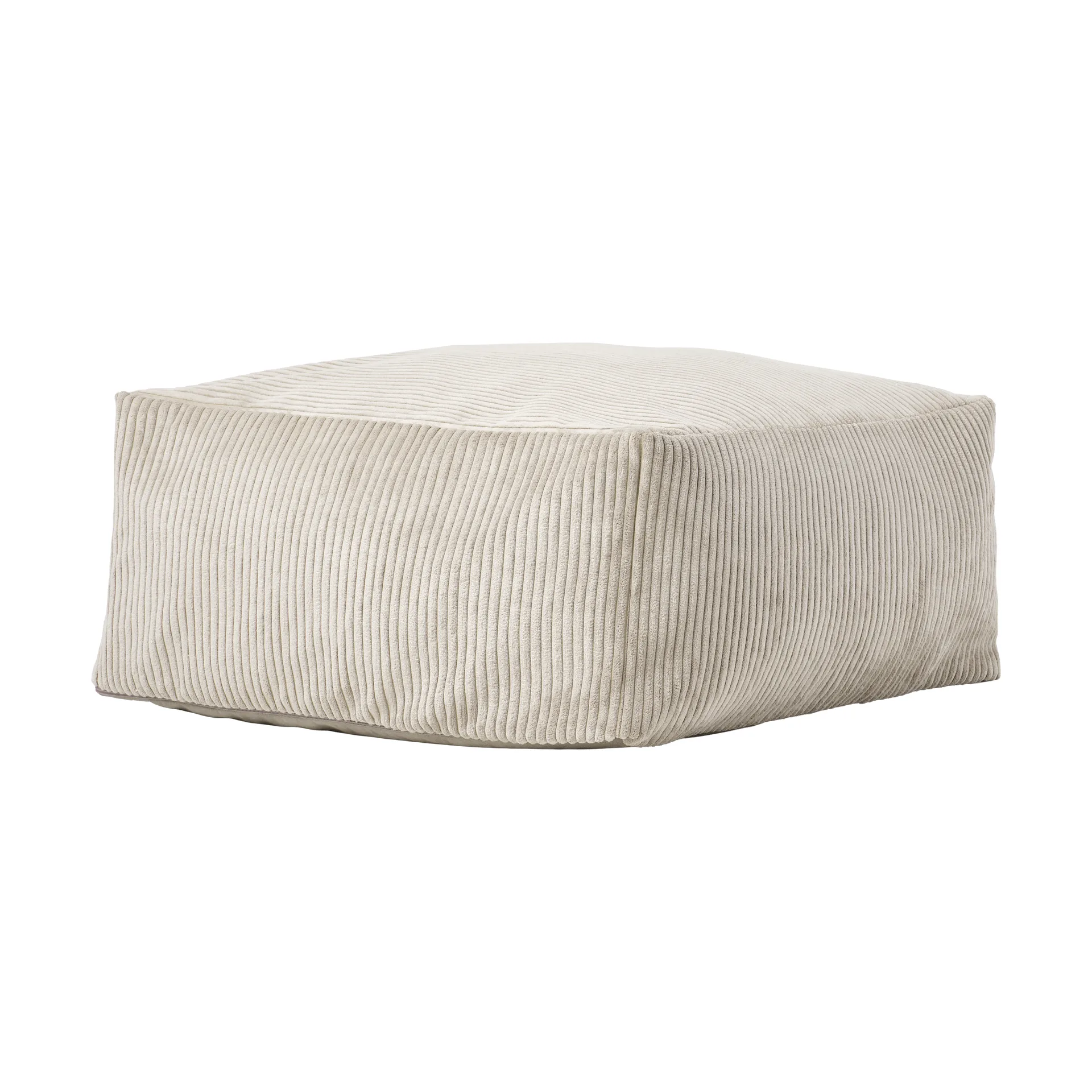 Pufa do siedzenia Kid's Base 85x85x34 cm, Naturalna biel Kid's Concept