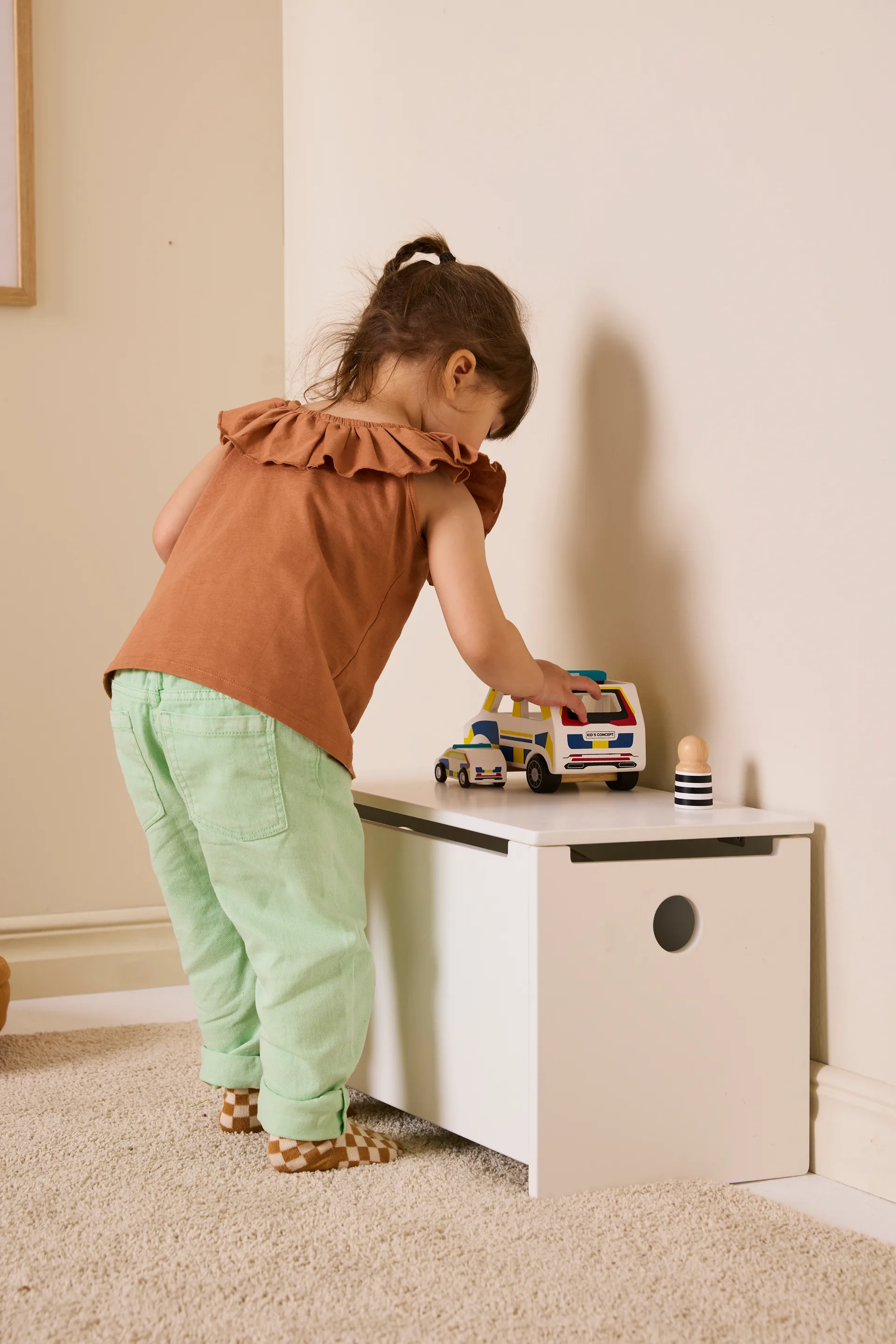 Skrzynia Star, Biały Kid's Concept