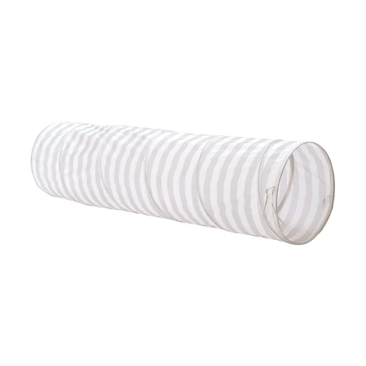 Tunel do zabawy Kid's Base - Szare paski - Kid's Concept