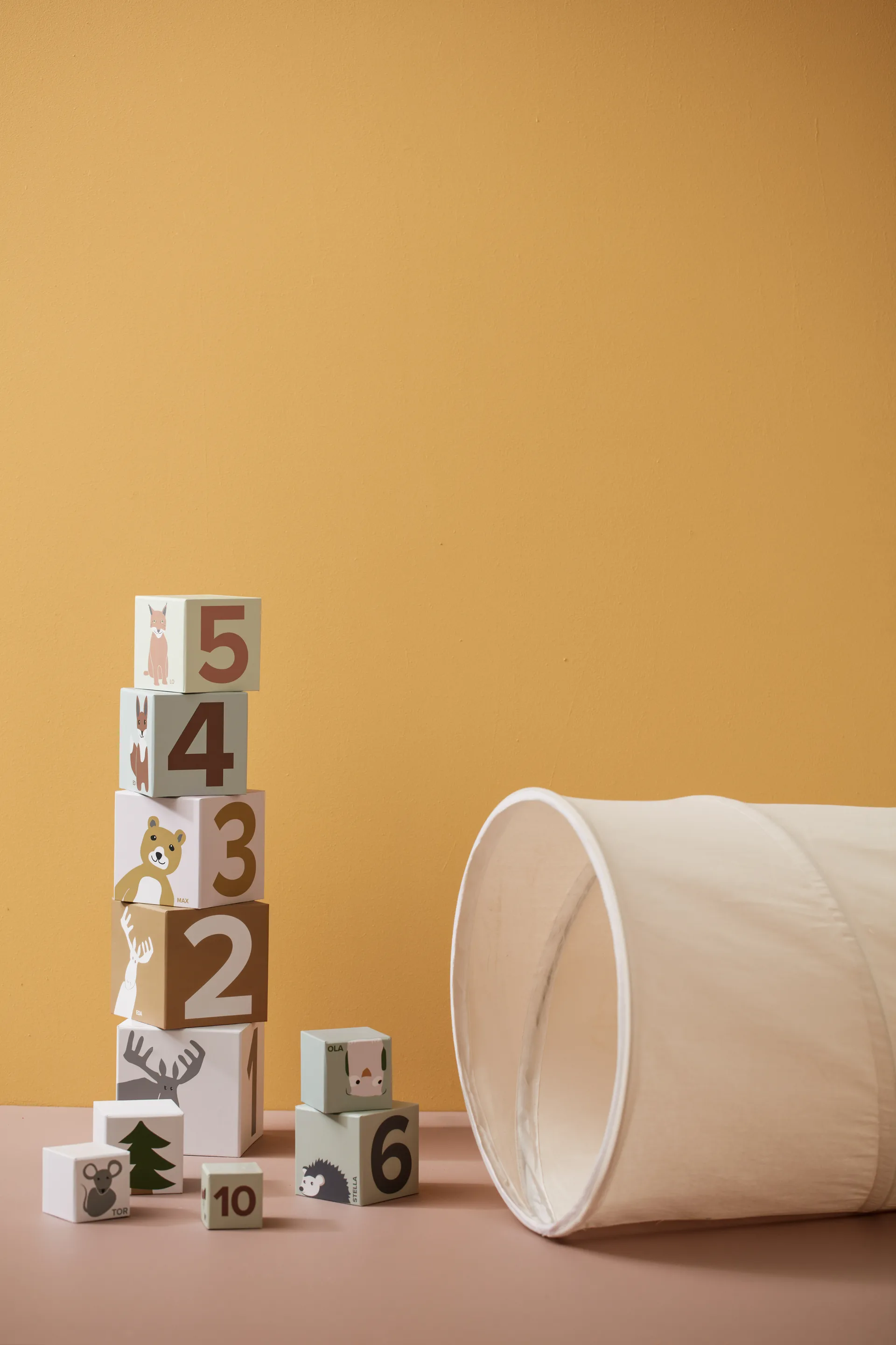 Tunel Kid's Base, Naturalny biały Kid's Concept