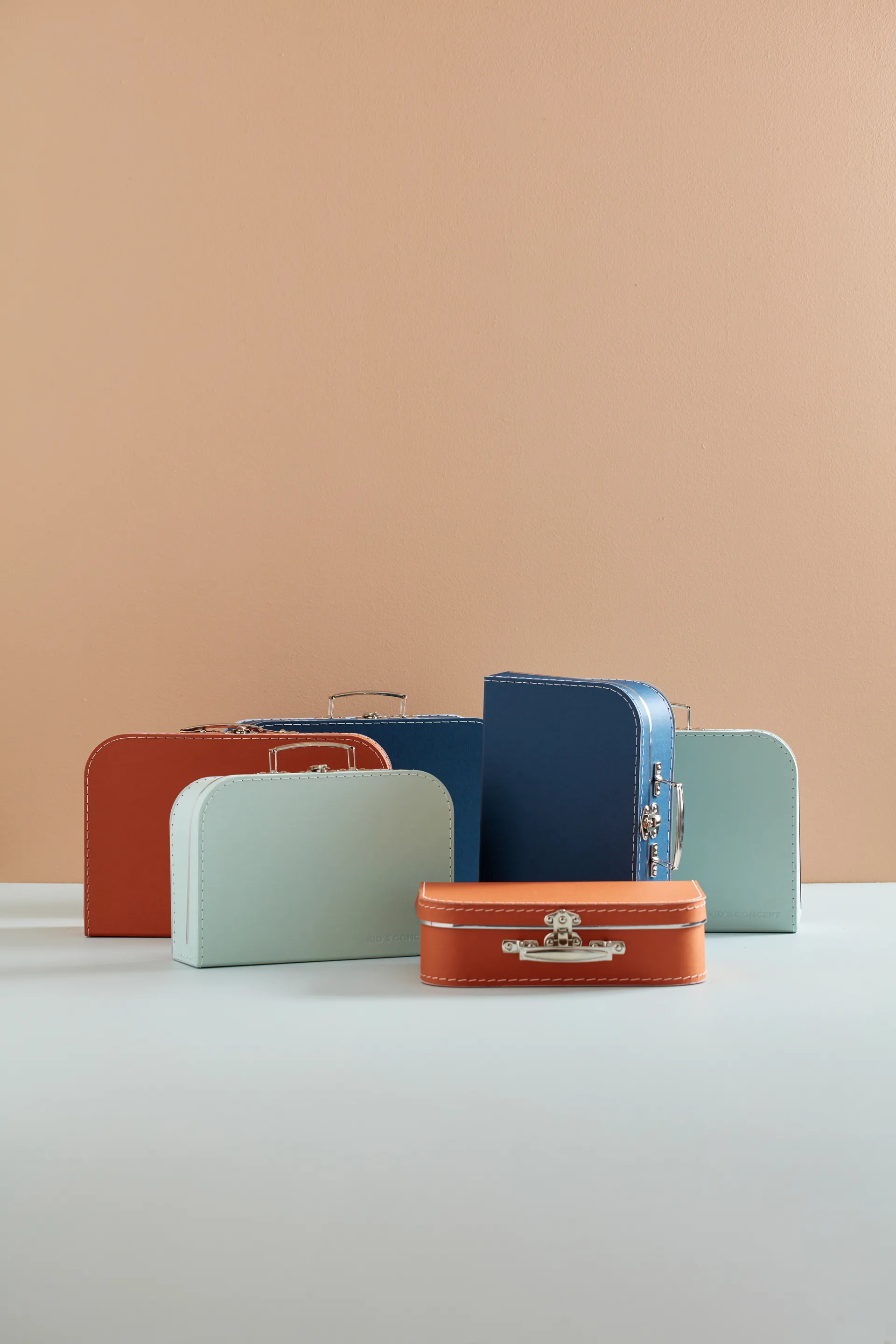 Walizka podróżna Kid's Base, 2 elementy, Granatowy Kid's Concept