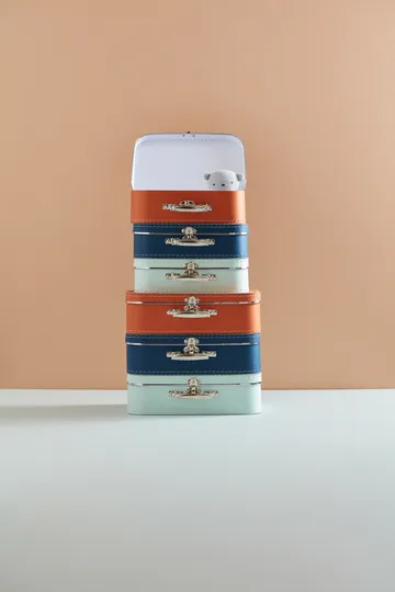 Walizka podróżna Kid's Base, 2 elementy - Granatowy - Kid's Concept