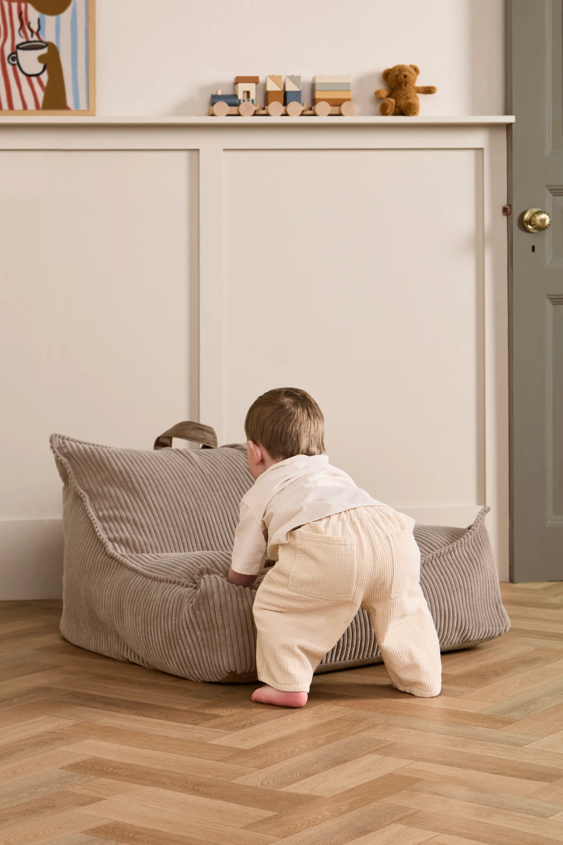 Worek do siedzenia Kid's Base, Brązowy Kid's Concept