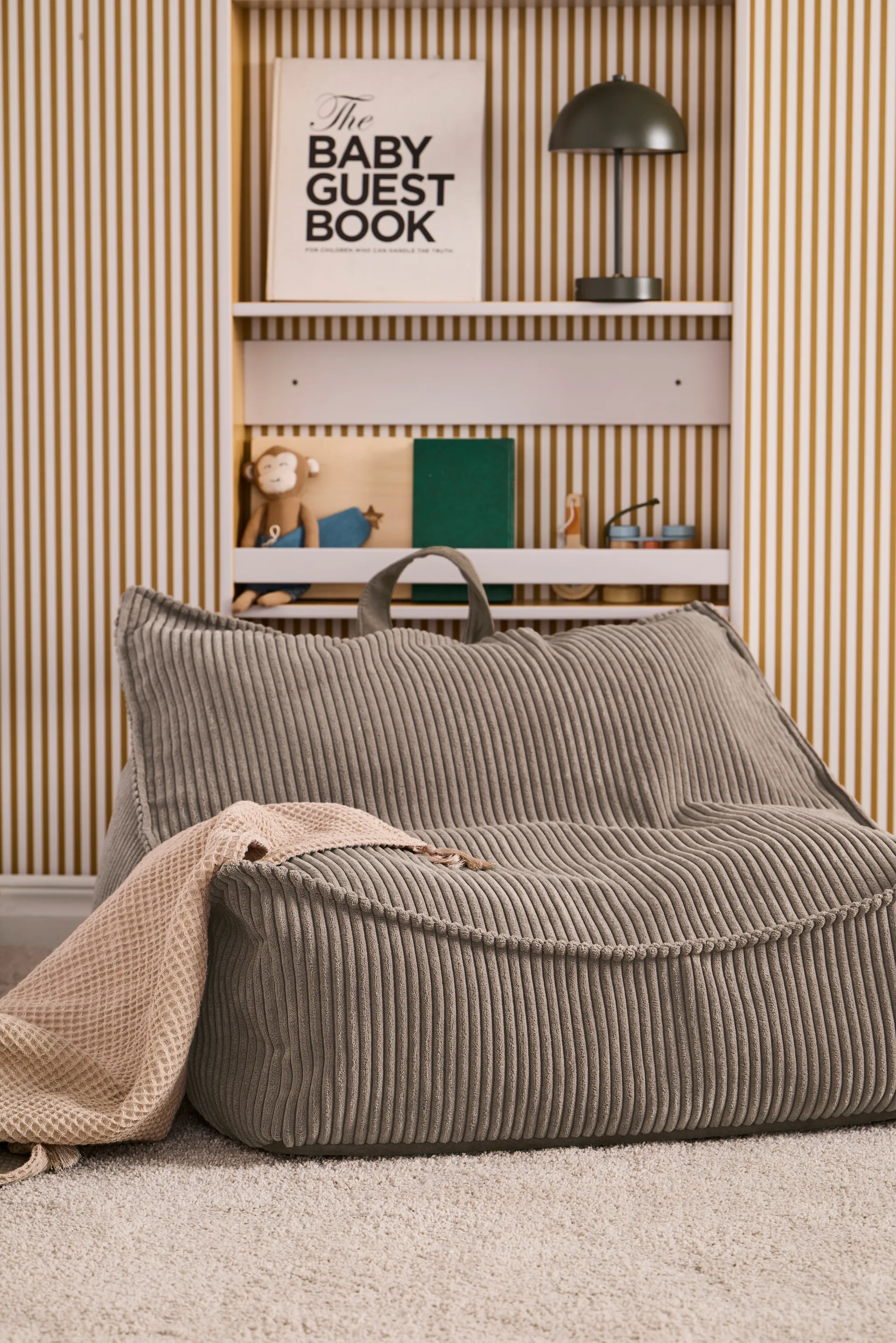 Worek do siedzenia Kid's Base, Brązowy Kid's Concept