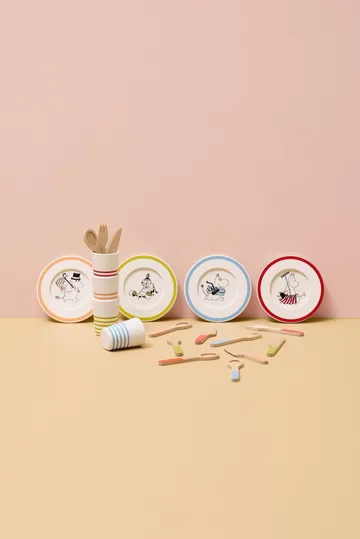 Zestaw naczyń Muminki - 16 części - Kid's Concept