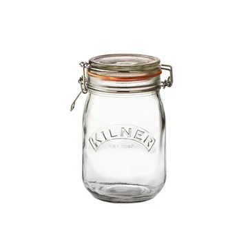 Butelka z zapięciem pałąkowym Kilner - Przezroczysty, 1 L - Kilner
