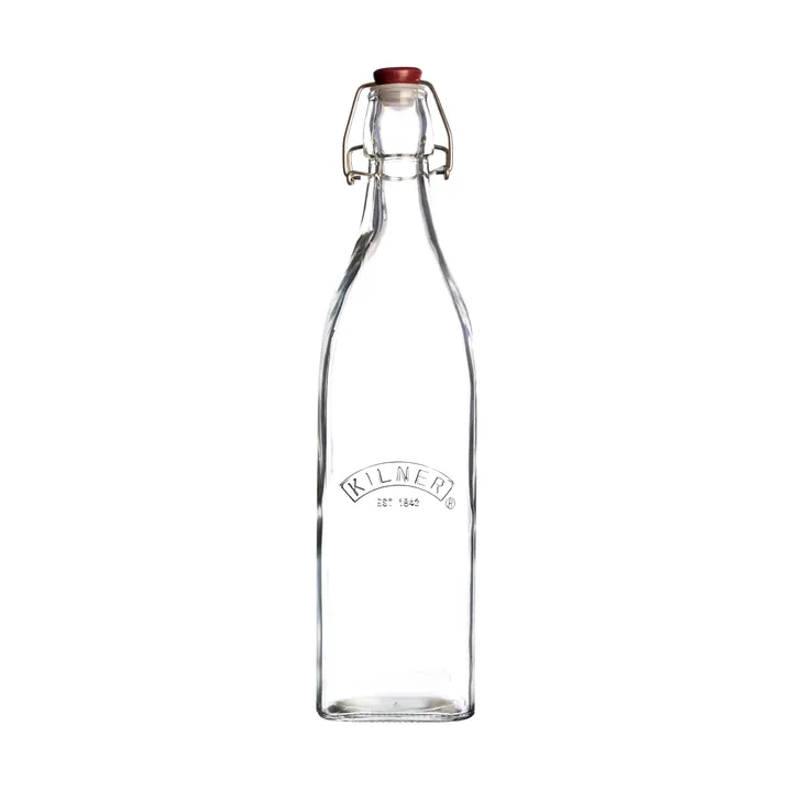 Butelka z zapięciem pałąkowym Kilner - Przezroczysty, 1 L - Kilner