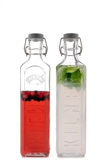 Butelka z zapięciem pałąkowym Kilner - Przezroczysty, 1 L - Kilner