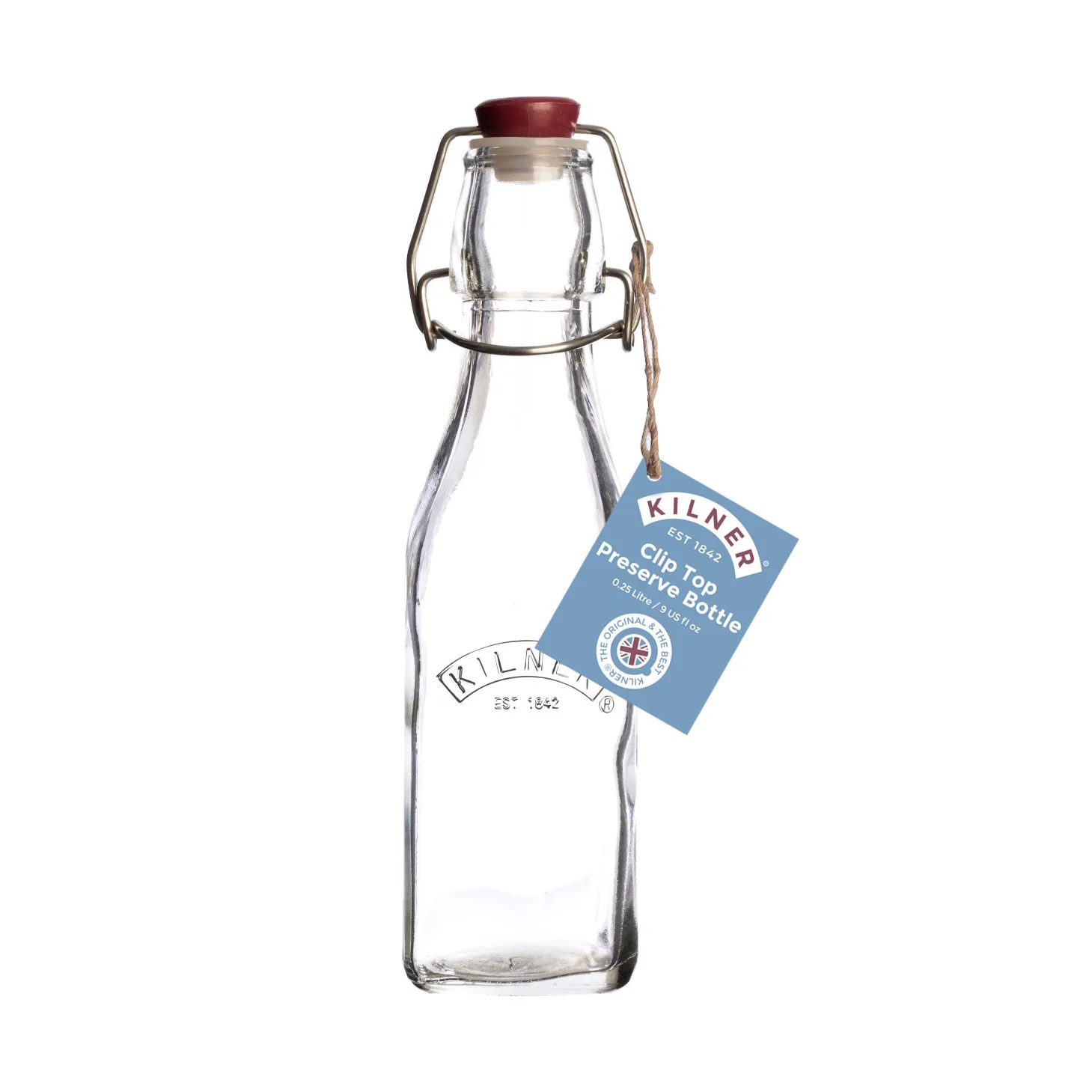 Butelka z zapięciem pałąkowym Kilner, Przezroczysty, 250 ml Kilner