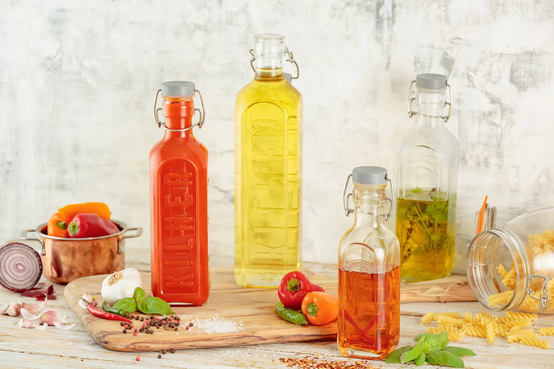 Butelka z zapięciem pałąkowym Kilner, Przezroczysty, 300 ml Kilner