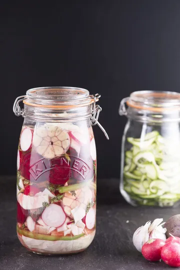 Butelka z zapięciem pałąkowym Kilner - Przezroczysty, 300 ml - Kilner
