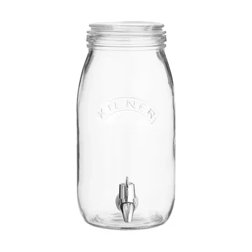 Dystrybutor napojów z kranikiem Kilner - Przezroczysty, 3 L - Kilner
