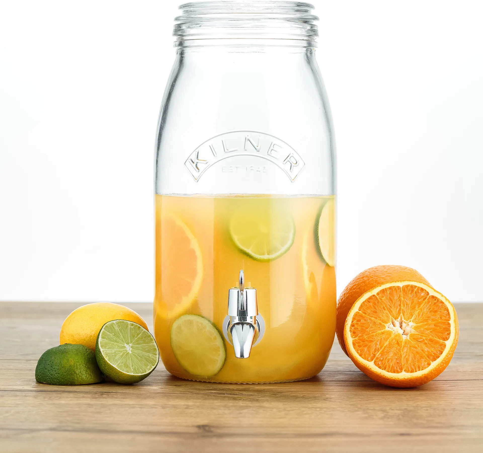 Dystrybutor napojów z kranikiem Kilner, Przezroczysty, 3 L Kilner