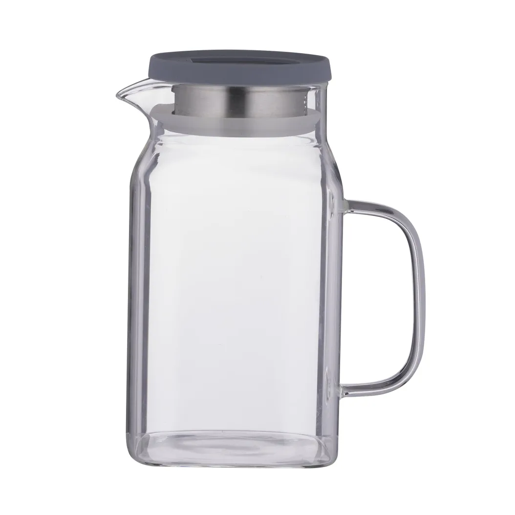 Dzbanek do lodówki Kilner FRESH, Przezroczysty-szary, 1,2 L Kilner