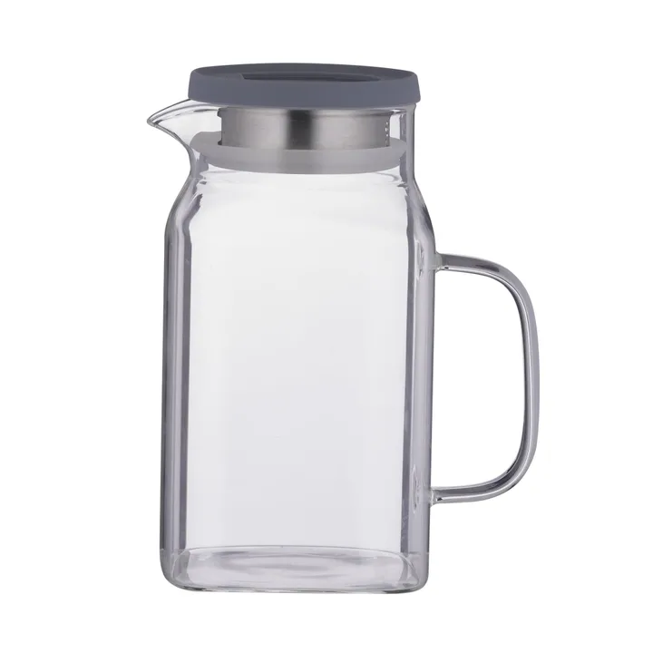 Dzbanek do lodówki Kilner FRESH - Przezroczysty-szary, 1,2 L - Kilner