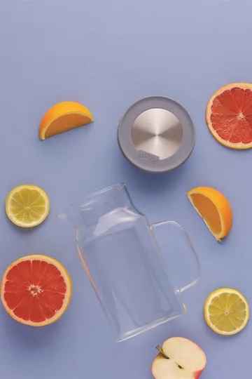 Dzbanek do lodówki Kilner FRESH - Przezroczysty-szary, 1,2 L - Kilner