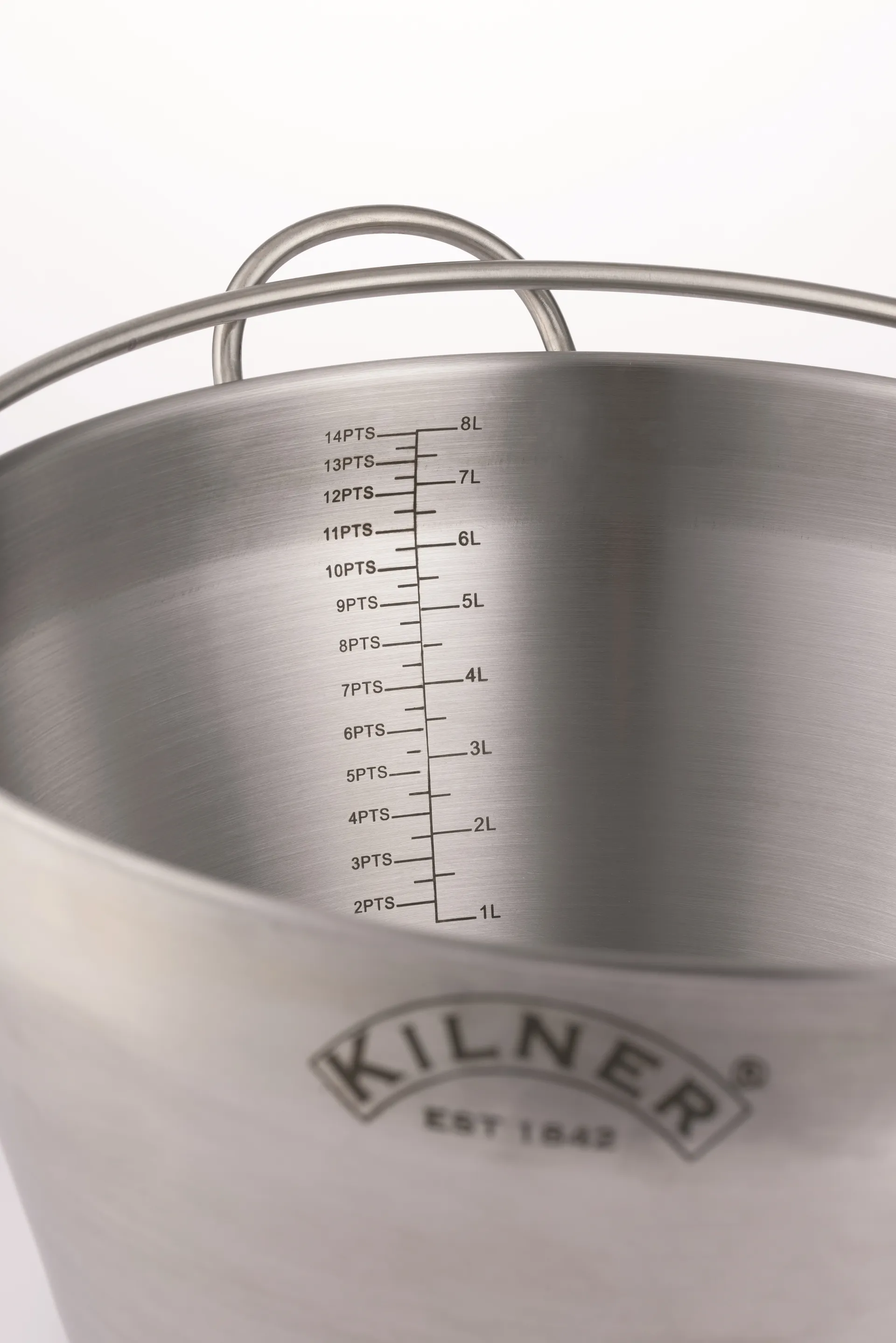 Garnek do konfitur Kilner, Stal nierdzewna Kilner