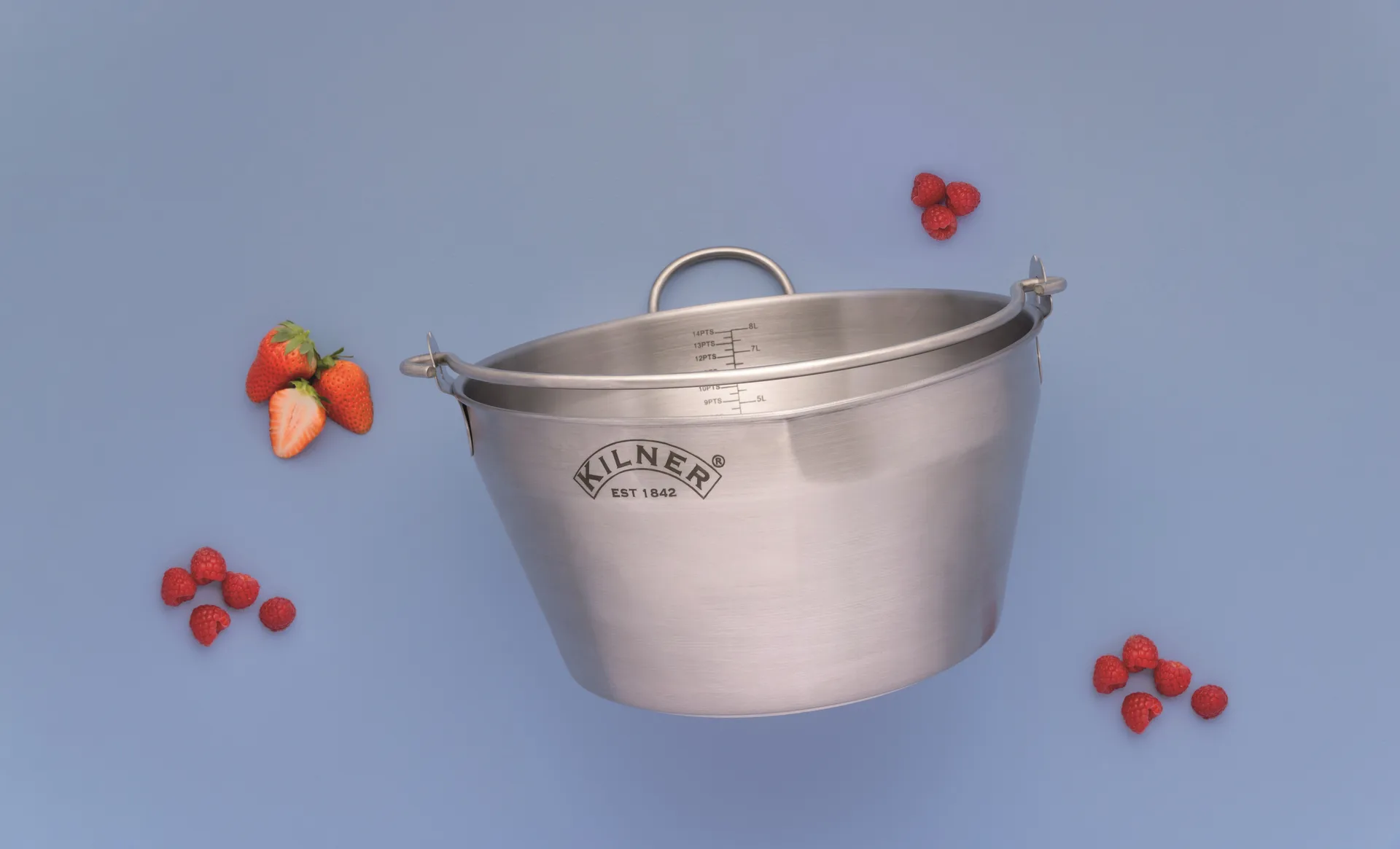 Garnek do konfitur Kilner, Stal nierdzewna Kilner