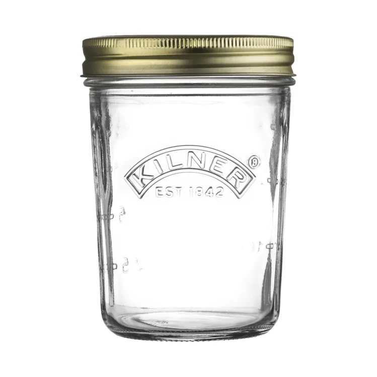 Młynek do kawy Kilner, Przezroczysty-stal nierdzewna, 0,5 L Kilner