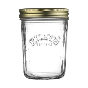 Młynek do kawy Kilner - Przezroczysty-stal nierdzewna, 0,5 L - Kilner