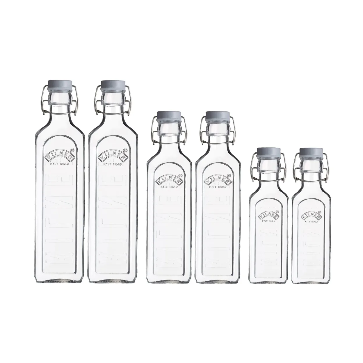 Młynek do przypraw Kilner, Przezroczysty-stal nierdzewna, 250 ml Kilner