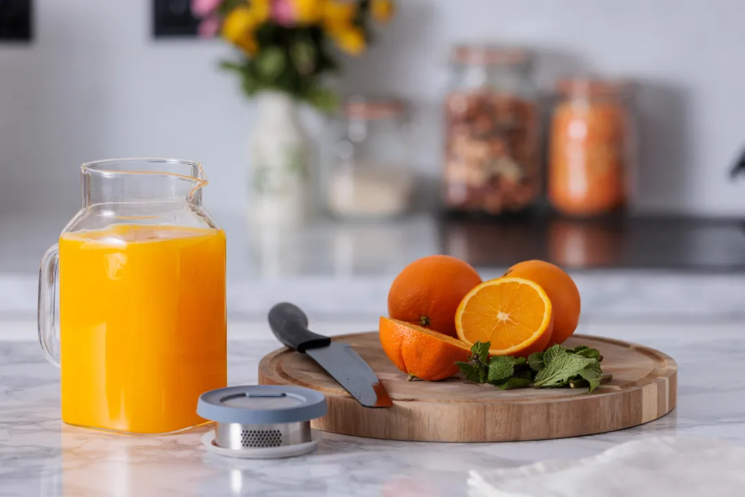 Słoik do przechowywania Kilner FRESH, Przezroczysty-szary, 0,5 L Kilner