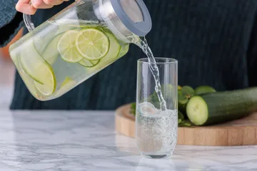 Słoik do przechowywania Kilner FRESH - Przezroczysty-szary, 0,5 L - Kilner