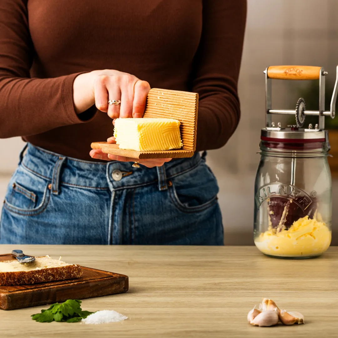 Słoik do przechowywania Kilner FRESH, Przezroczysty-szary, 1,5 L Kilner