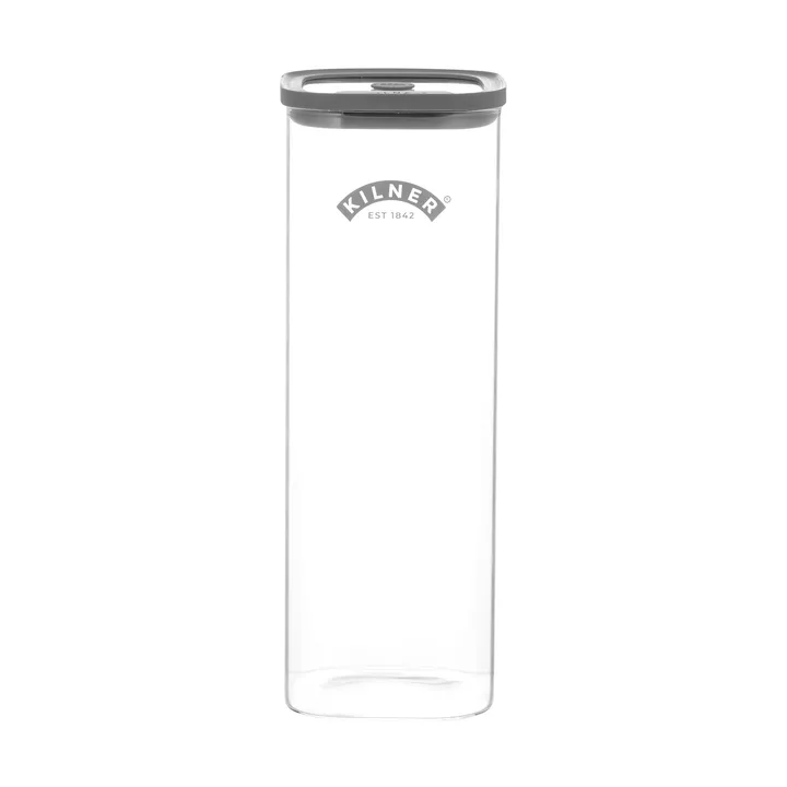 Słoik do przechowywania Kilner FRESH - Przezroczysty-szary, 2 L - Kilner