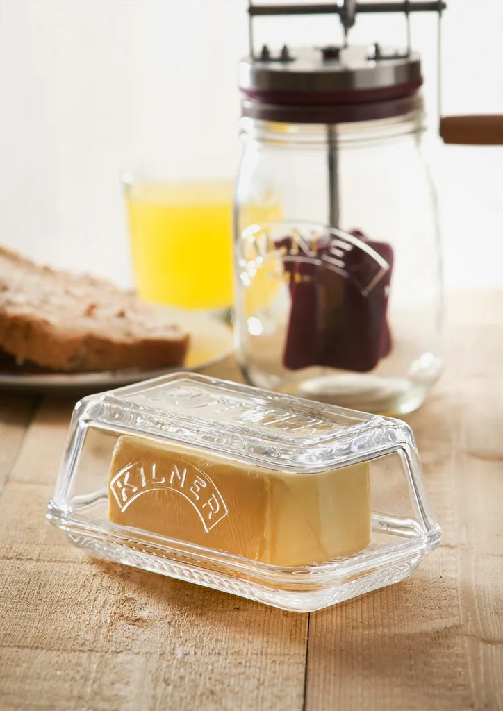 Słoik do przechowywania Kilner FRESH, Przezroczysty-szary, 2 L Kilner