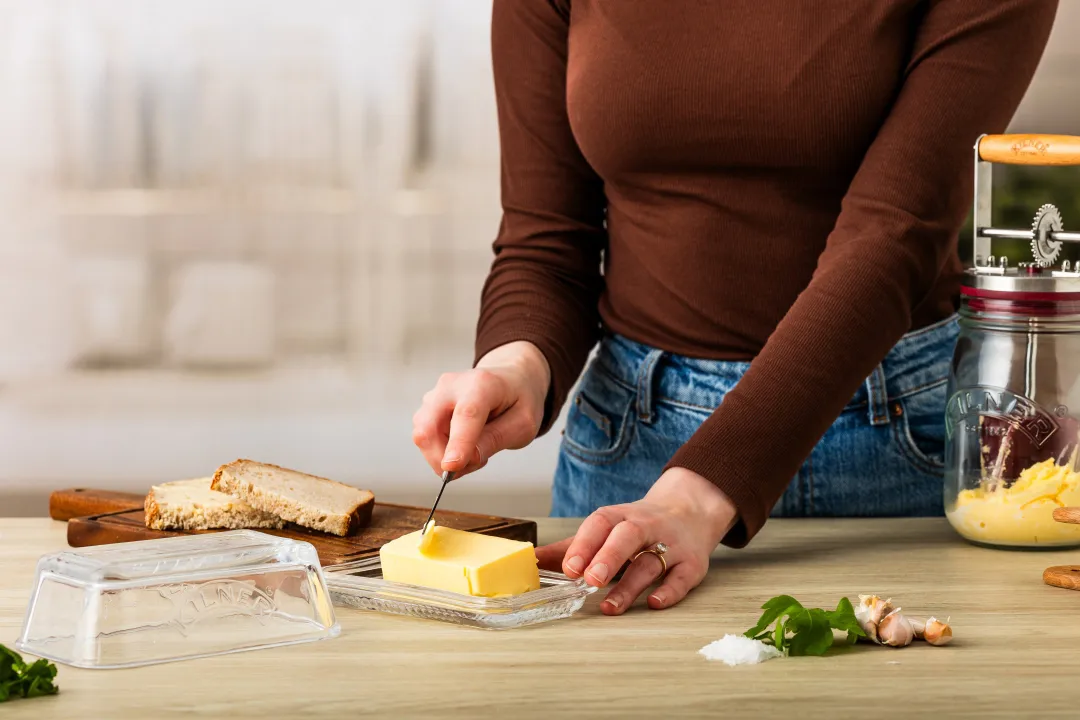 Słoik do przechowywania Kilner FRESH, Przezroczysty-szary, 2 L Kilner