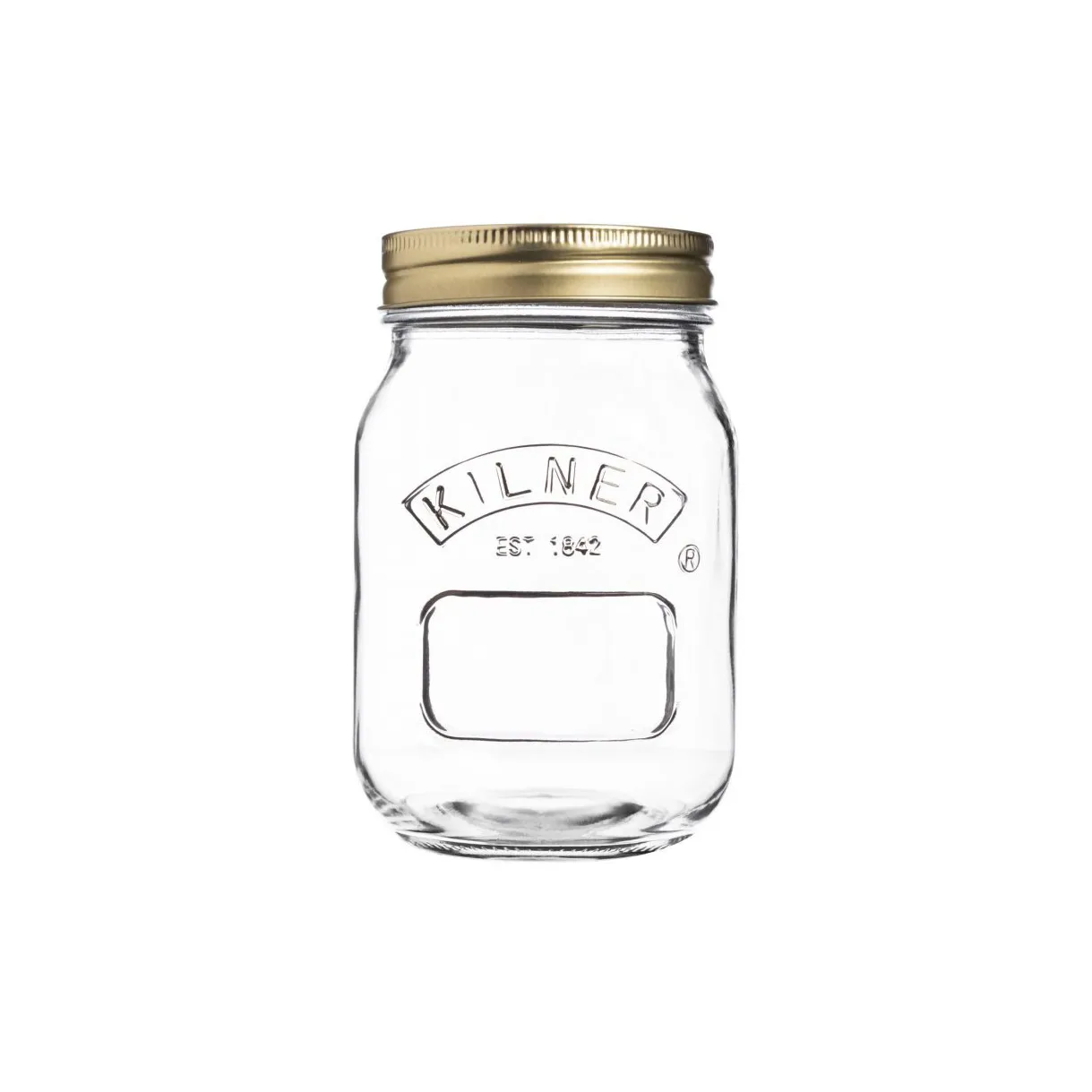 Słoik do przechowywania Kilner FRESH, Przezroczysty-szary, 3,5 L Kilner