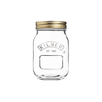 Słoik do przechowywania Kilner FRESH - Przezroczysty-szary, 3,5 L - Kilner