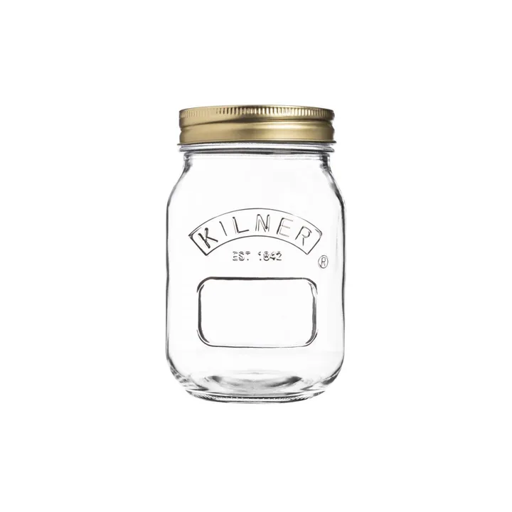 Słoik do przechowywania Kilner FRESH - Przezroczysty-szary, 3,5 L - Kilner