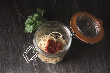Słoik okrągły Kilner z klamrą - Przezroczysty, 1 L - Kilner