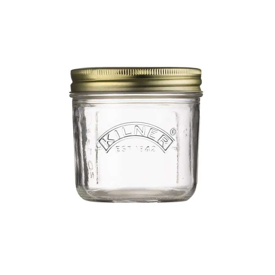 Słoik okrągły Kilner z klamrą, Przezroczysty, 125 ml Kilner