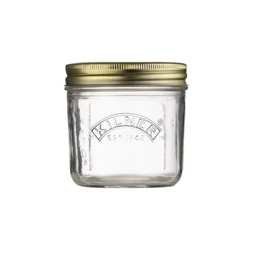 Słoik okrągły Kilner z klamrą - Przezroczysty, 125 ml - Kilner