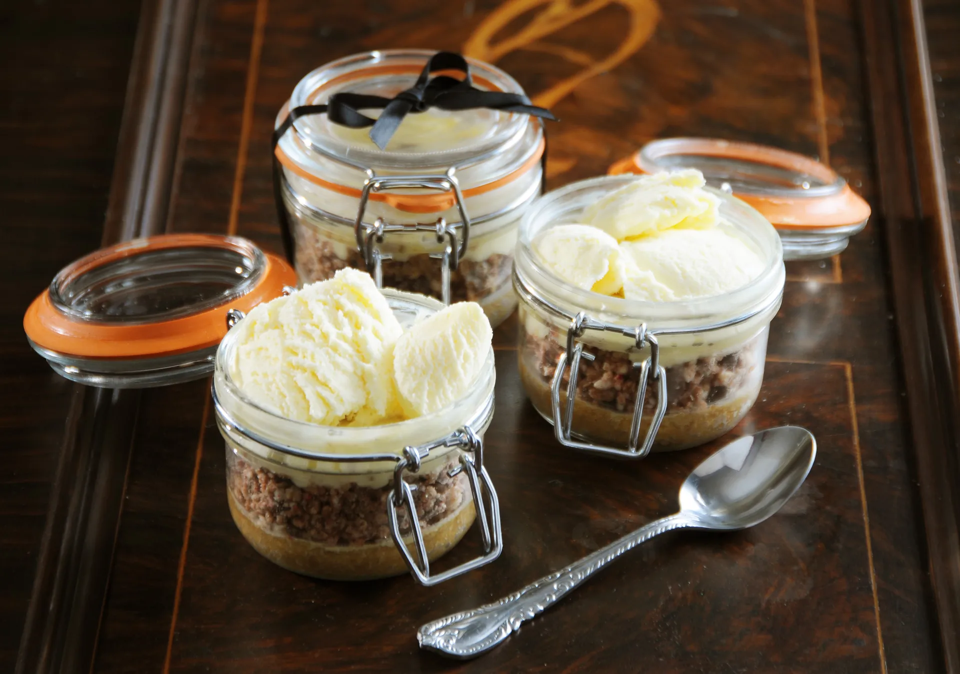Słoik okrągły Kilner z klamrą, Przezroczysty, 125 ml Kilner