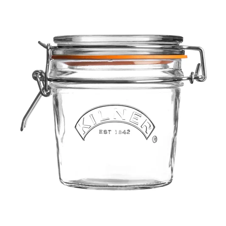 Słoik okrągły Kilner z klamrą - Przezroczysty, 350 ml - Kilner