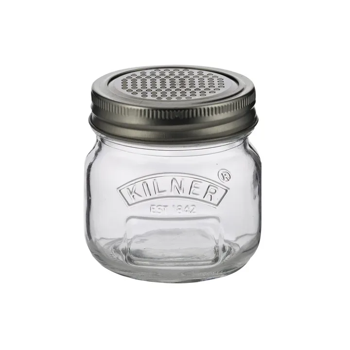 Słoik okrągły Kilner z klamrą - Przezroczysty, 350 ml - Kilner