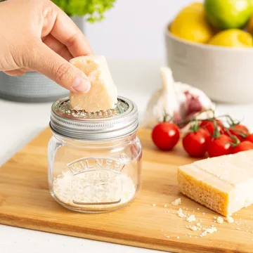 Słoik okrągły Kilner z klamrą - Przezroczysty, 350 ml - Kilner