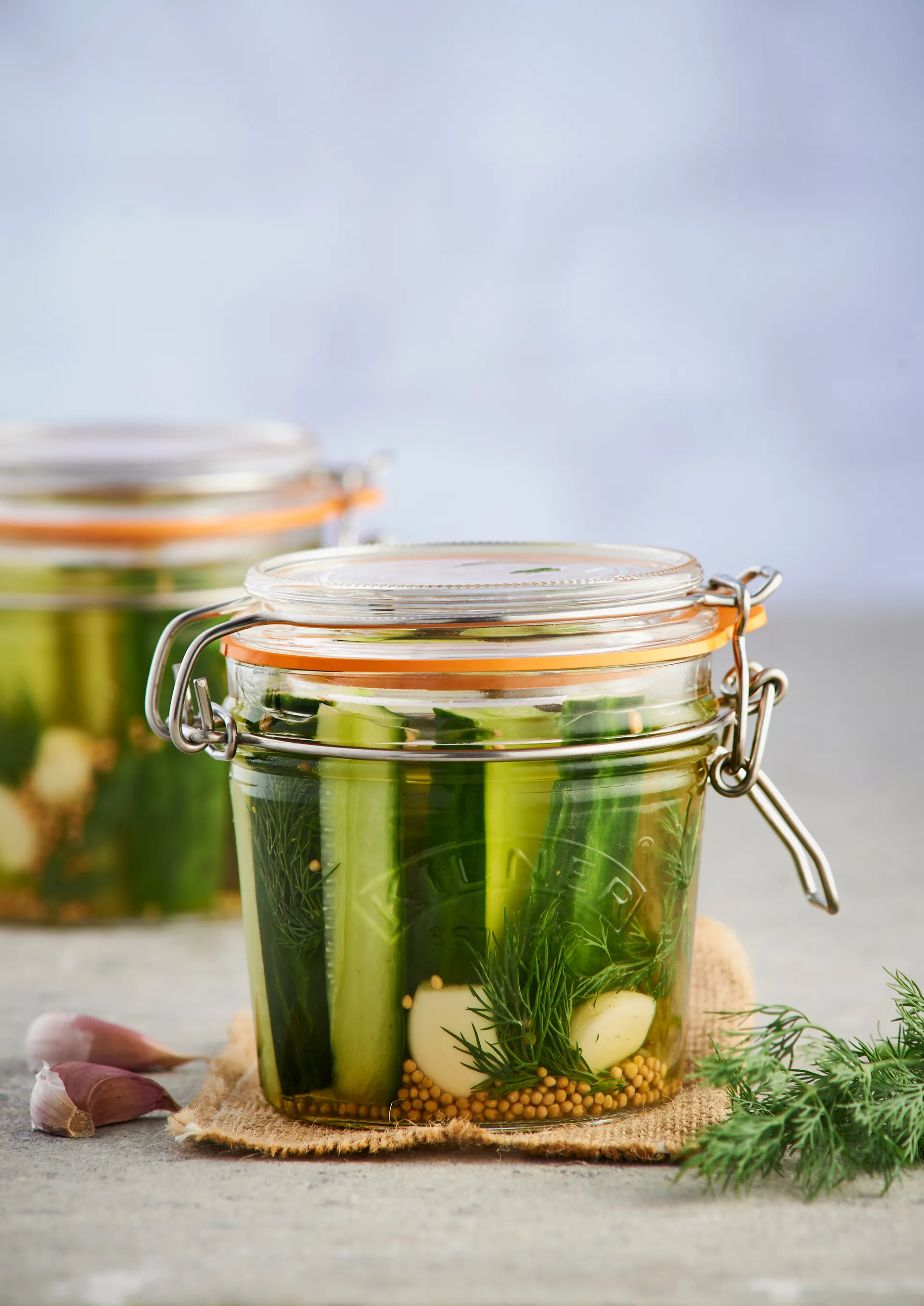 Słoik okrągły Kilner z klamrą, Przezroczysty, 350 ml Kilner