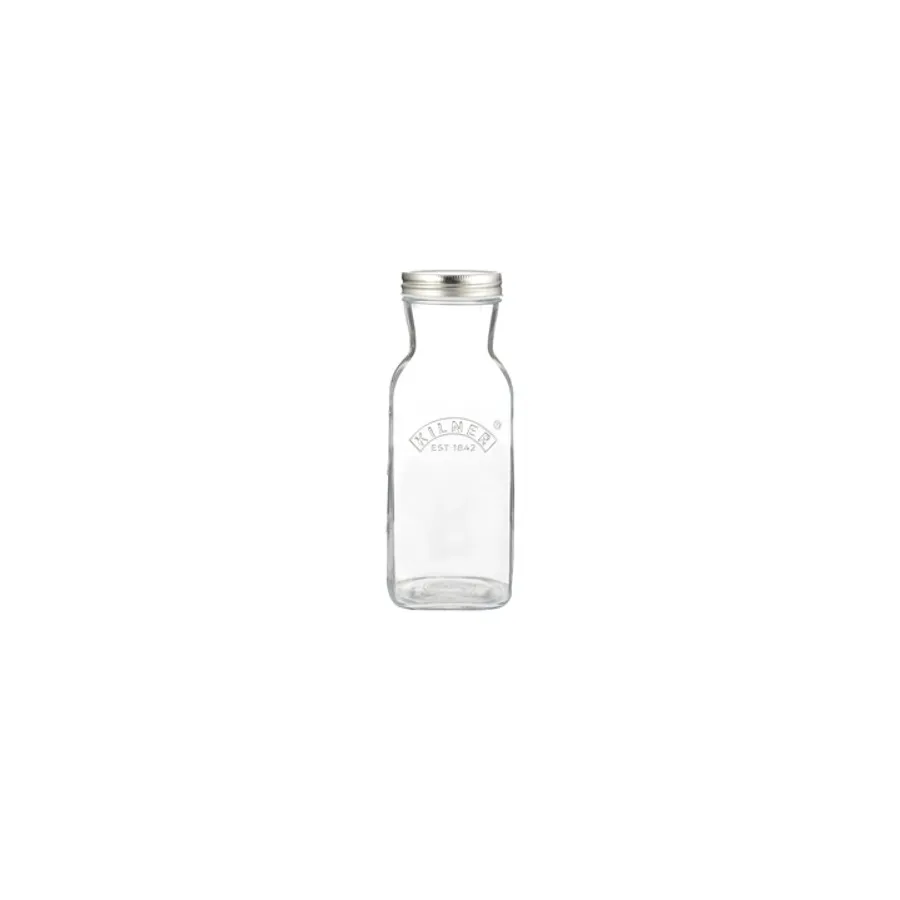 Szeroki słoik Kilner WIDE, Przezroczysty-złoty, 1 l Kilner