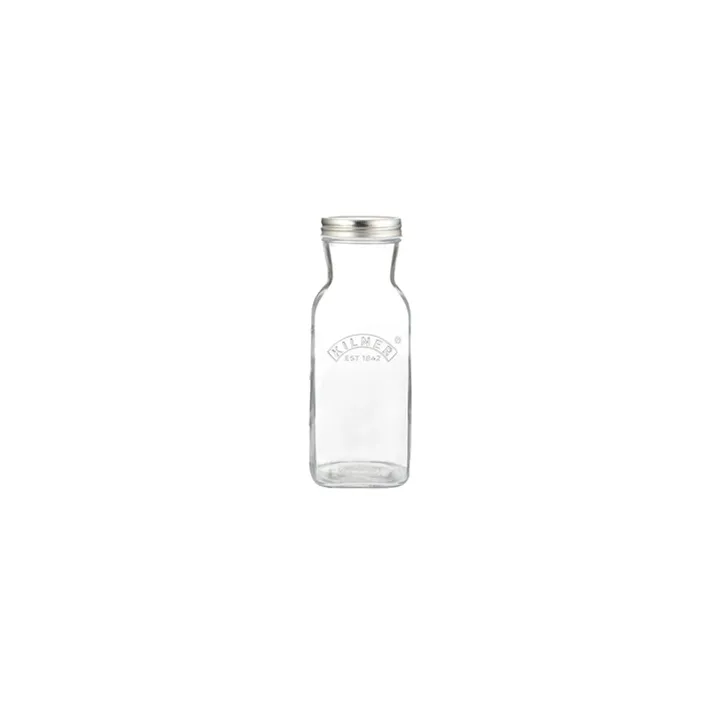 Szeroki słoik Kilner WIDE - Przezroczysty-złoty, 1 l - Kilner