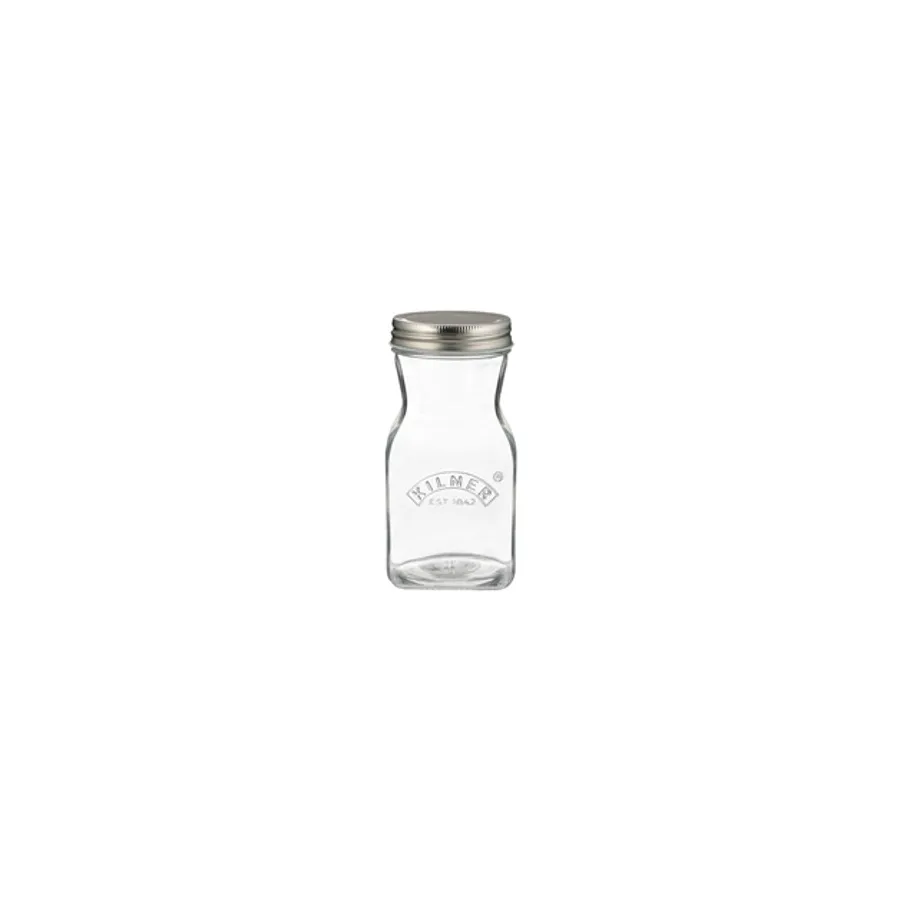 Szeroki słoik Kilner WIDE, Przezroczysty-złoty, 200 ml Kilner