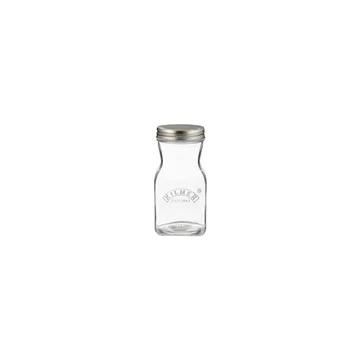Szeroki słoik Kilner WIDE - Przezroczysty-złoty, 200 ml - Kilner